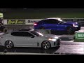 Genesis G70 vs KIA Stinger GT, Mustang GT & Camaro - 1/4 Mile Drag Races