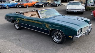 Test Drive 1972 Buick Skylark Convertible SOLD $21,900 Maple Motors #1350