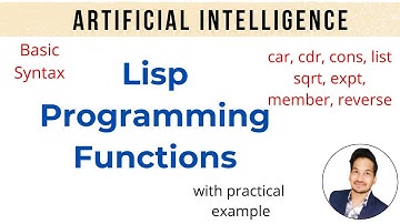 functions in lisp | lisp programming ai | Lisp Programming Basics | Lisp Tutorial