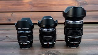 Olympus 12-100mm F4 Pro vs. 12-45mm f4 Pro vs. 12-40 f2.8 Pro