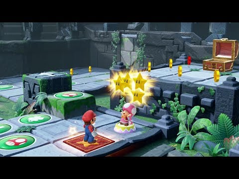 Thumbnail for Super Mario Party Partner Party #47 Domino Ruins Treasure Hunt Mario & Luigi vs Bowser & Bowser Jr