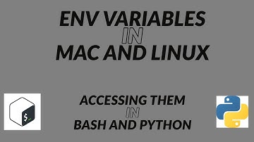 BASH , PYTHON QUICK TIP : Hiding sensitive information in environamental variables (MAC AND LINUX)