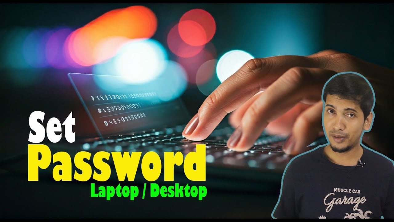 how to set password in Windows 10 | How to create password in laptop ...