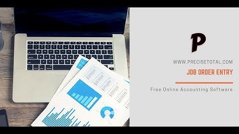 How to Create Job Order in free online accounting software  precisetotal