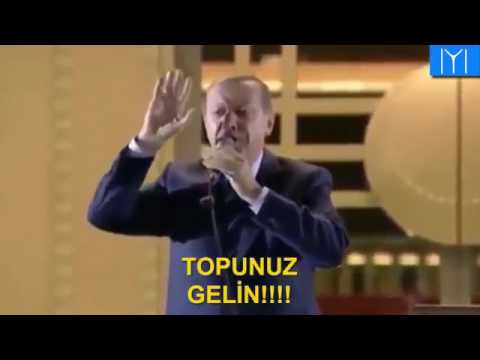 Başkomutan Erdoğan: Bir Ölür Bin Diriliriz!