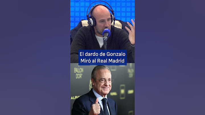El dardo de Gonzalo Miró al Real Madrid: "Es raro de asumir" | El Partidazo de COPE