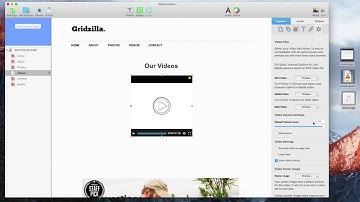Video Widget - EverWeb Widgets | How To Add Or Embed A Video On Your Website