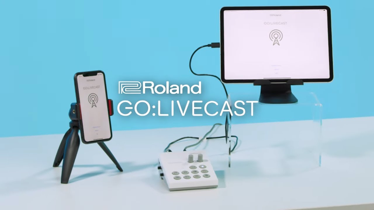 Live Stream with Your iOS and Android Devices with Roland GO:LIVECAST  Livestreaming Studio