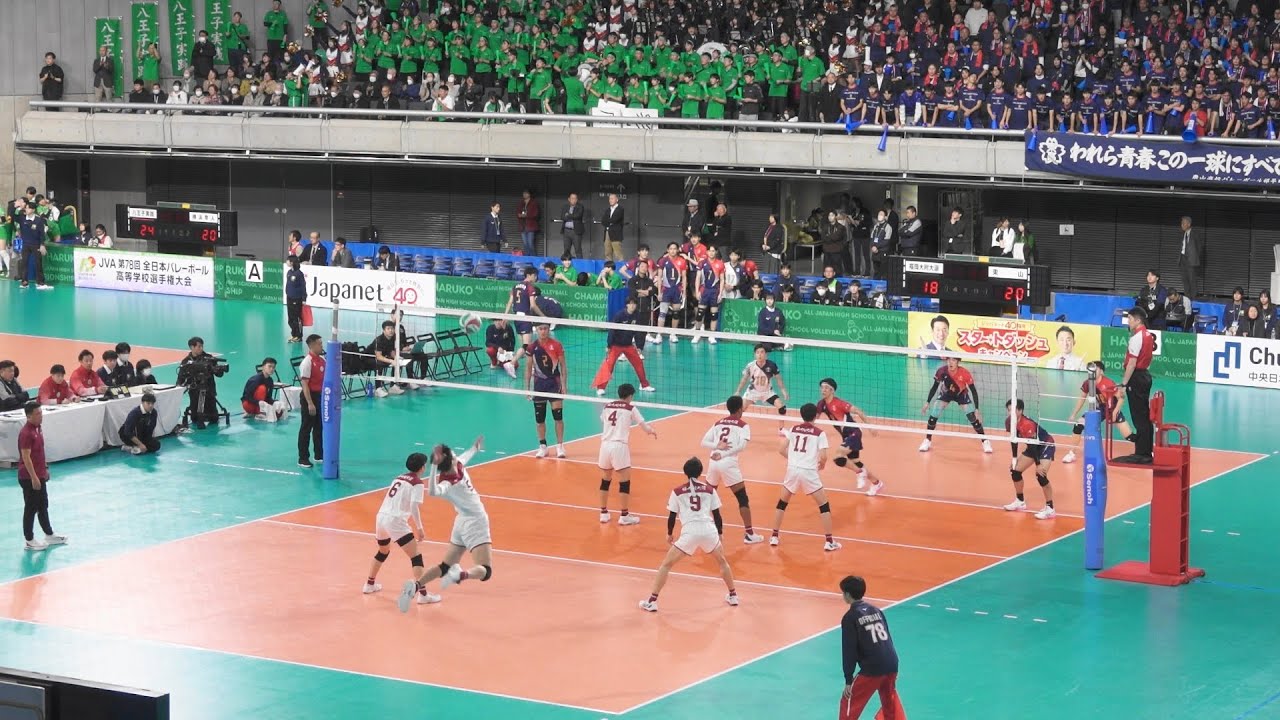 第1セット途中~第2セット途中まで｜福岡大大濠 - 東山《 3回戦 》春高バレー 2026.1.8 男子バレーボール