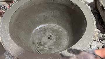 Kỹ thuật tháo lòng trong và làm miệng khuôn tròn 80cm và 75cm composite