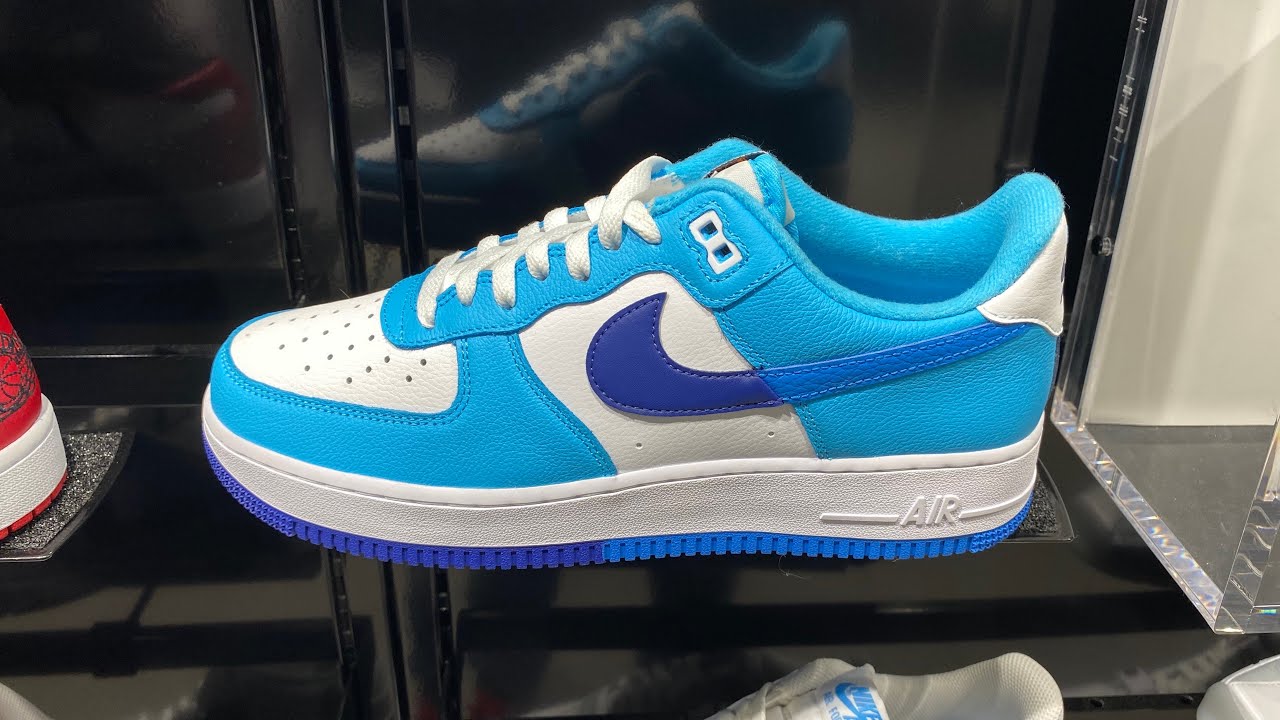 Nike Air Force 1 Low “Split - Light Photo Blue” - Style Code: DZ2522-100 