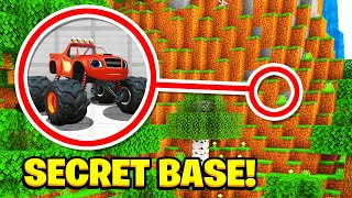 Whats Inside Blaze And The Monster Machines Secret Base?