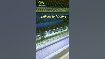 Artificial grass factory production ！ #artificialgrass #machine