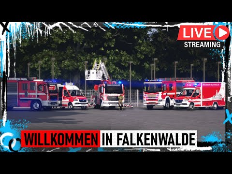 🔴 LIVE | 🚒Willkommen Berufsfeuerwehr Falkenwalde⚡ Falkenwalde Roleplay Maxmilim #live