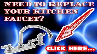 How to Change a Kitchen Faucet with Side Sprayer
