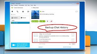 How to Backup Chat History in Skype® for Windows® Desktop screenshot 4