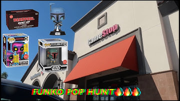 Only Funko Pop Hunting At Gamestop!