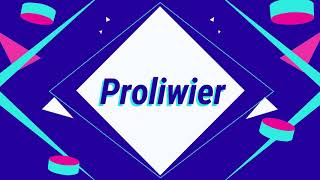 Proliwier & Vibin' Records - X-Clusive Collab