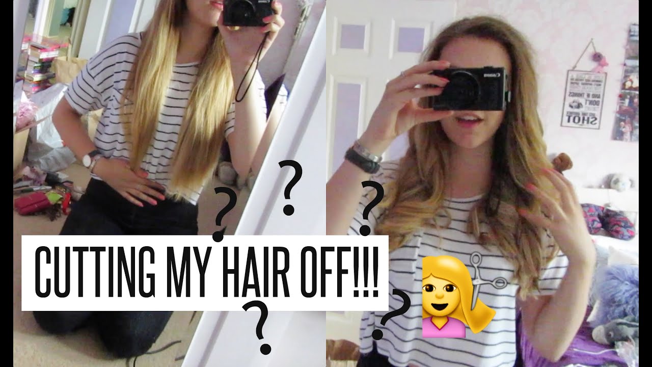 VLOG: CUTTING MY HAIR OFF!!!