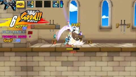 [ELSWORD] Godric, Basic Combos