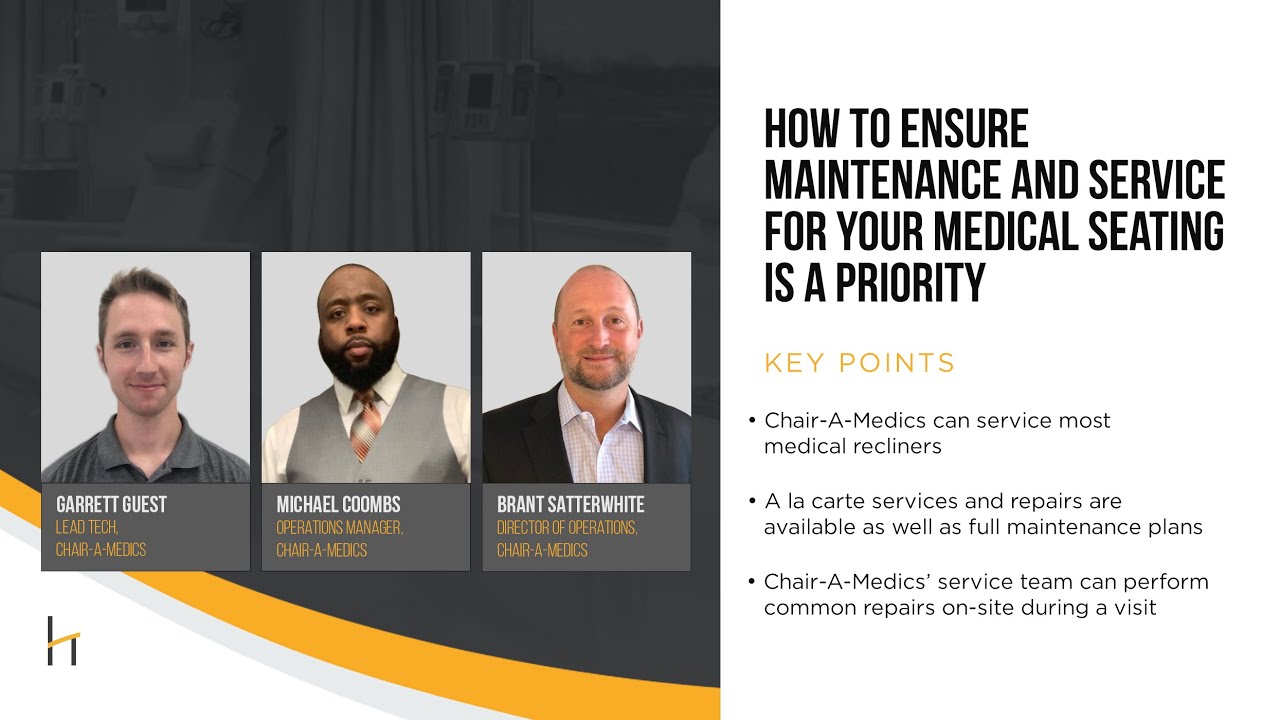 How to Ensure Maintenance of Your Medical Seating is a Priority