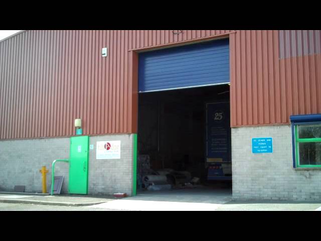 ThermAdor Industrial Kingspan insulated sectional overhead door