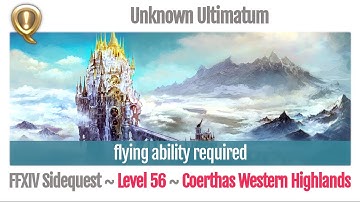 FFXIV Unknown Ultimatum (flying ability required) - Heavensward