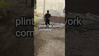 plinth Tak work complete #construction #trending #house #papular #civilengineering