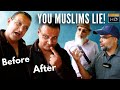You muslims lie hashim vs enraged christian speakers corner