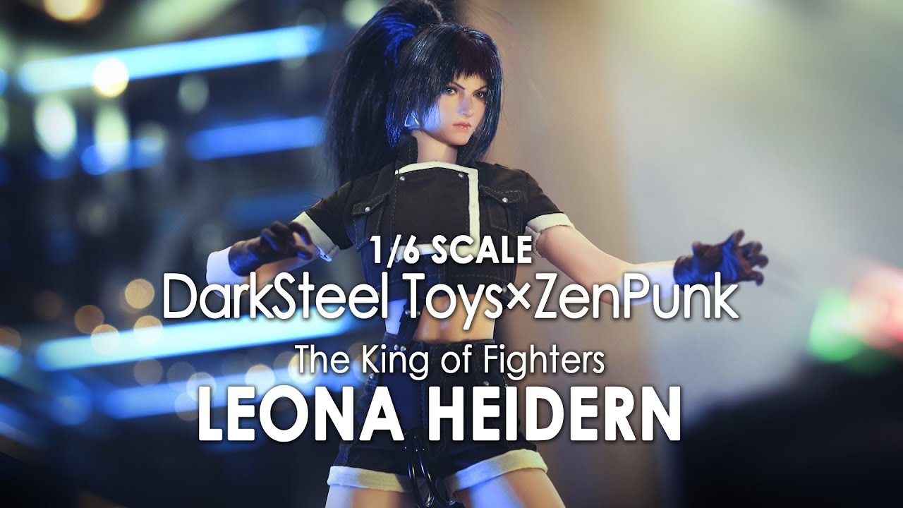 1/6 Scale KOF - Leona Heidern (DarkSteel Toys x ZenPunk) - YouTube