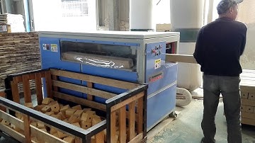 pallet block cutting machine (multiple-blade model)