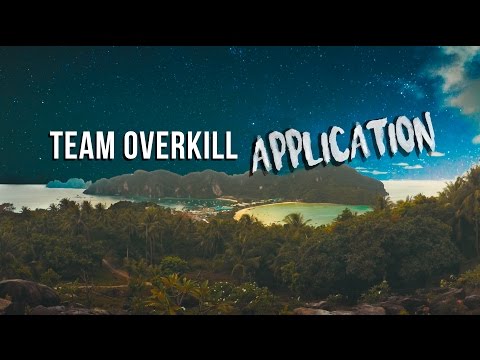 My Team OVERKILL Application | 120sec of HAPPINESS for JOVB [2016 SHOWREEL]