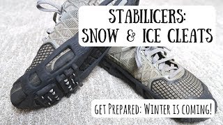 stabilicers walk traction ice cleat