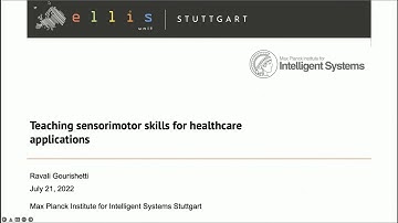 Stuttgart ELLIS Unit Kick-Off - Lightning Talk by Ravali Gourishetti