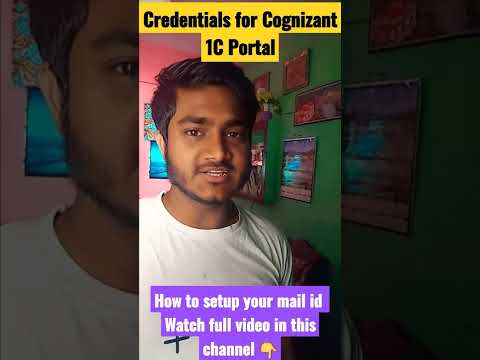 How to login in cognizant 1C portal || Credentials??