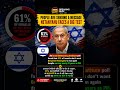 people sending a message Netanyahu faces a big test