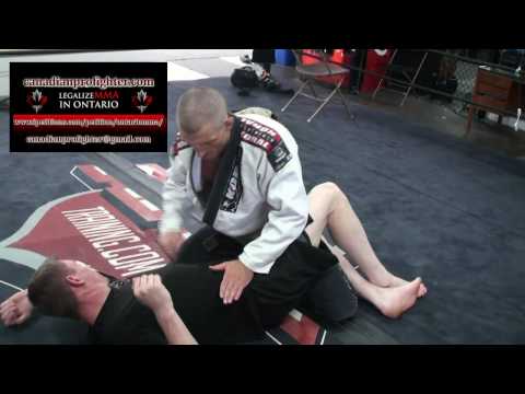 MMA Technique Brock Lesnar Submission defeat--The Knee Bar