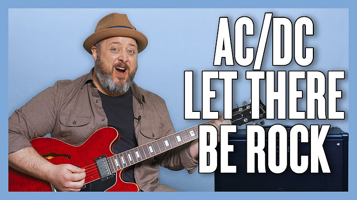 Let There Be Rock Guitar version - Guitar performance video thumbnail