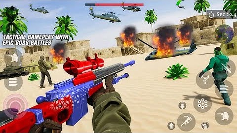 Real Commando Shooting - Counter Terrorist Games - Android GamePlay 2021 #1