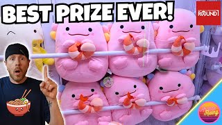 WE HAVE TO WIN This New Claw Machine Prize! Round 1 Arcade