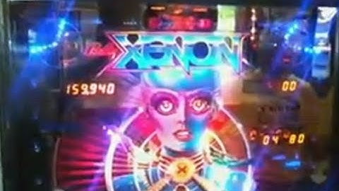 1980 Bally XENON Pinball Machine In Action