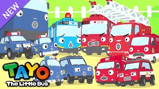 La Familia Dedos Carros | RESCUE TAYO | Equipo de rescate Tayo Song | Tayo Español