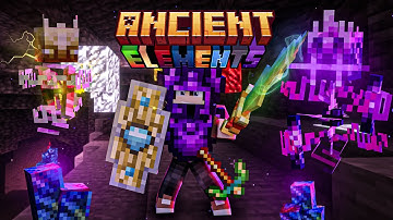 SUPER ARMADURAS, ARMAS Y MINERALES EN MINECRAFT - REVIEW ANCIENT ELEMENTS MOD 1.20.1