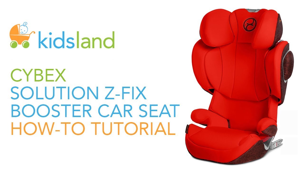 The Solution Z-Fix Car Seat by Cybex Platinum