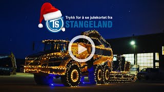 Nå tennes tusen julelys - en julehilsen fra Stangeland Maskin 2019