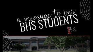 Buchanan High School Staff Video - Stay Home, Stay Safe 2020