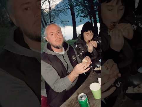 Когда совпали возможность желание и погода Было очень вкусно И тепло Почти Ну около мангала 100