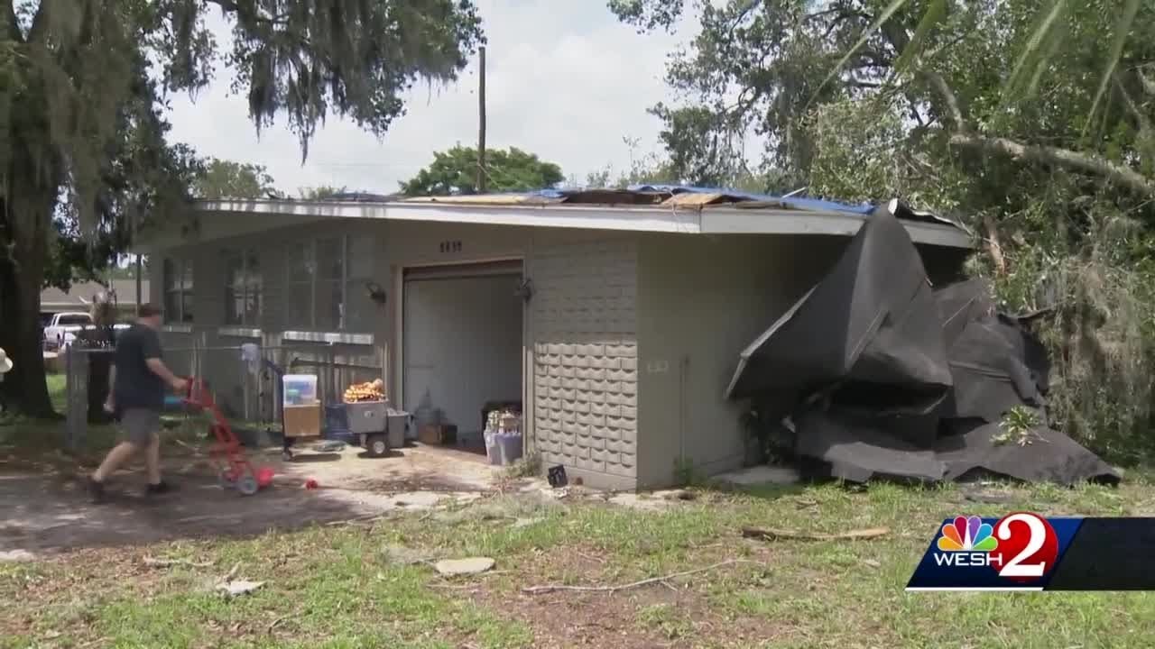 Home destroyed by tornado - YouTube