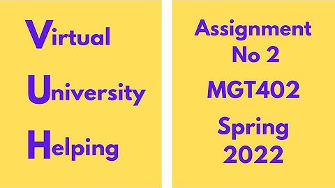 MGT402 Assignment No 2 Spring 2022 ( Cost and Management Accounting) 100% correct solution#education