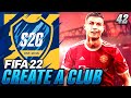 FA CUP FINAL!!! ITS MANCHESTER UNITED!!!🏆 - FIFA 22 CREATE A CLUB EP42